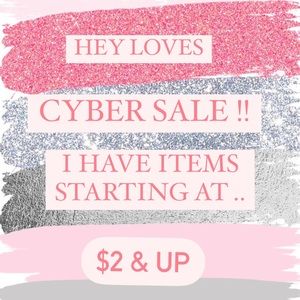 CYBER SALE !!!